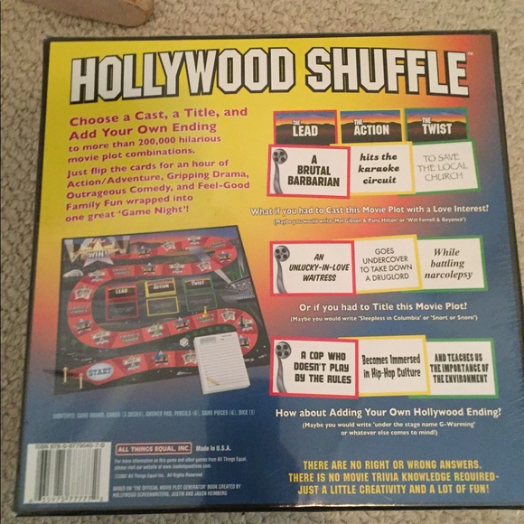Hollywood Shuffle game NWT - Picture 2 of 2